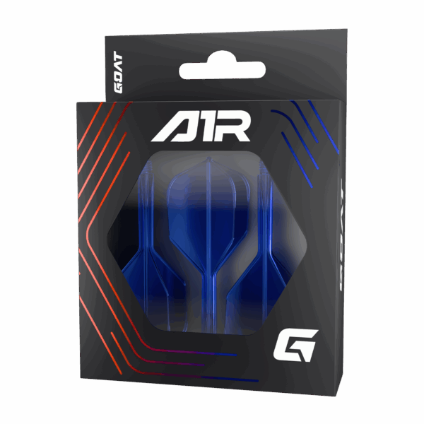 GOAT A1R Molded Flights Blue - Image 1