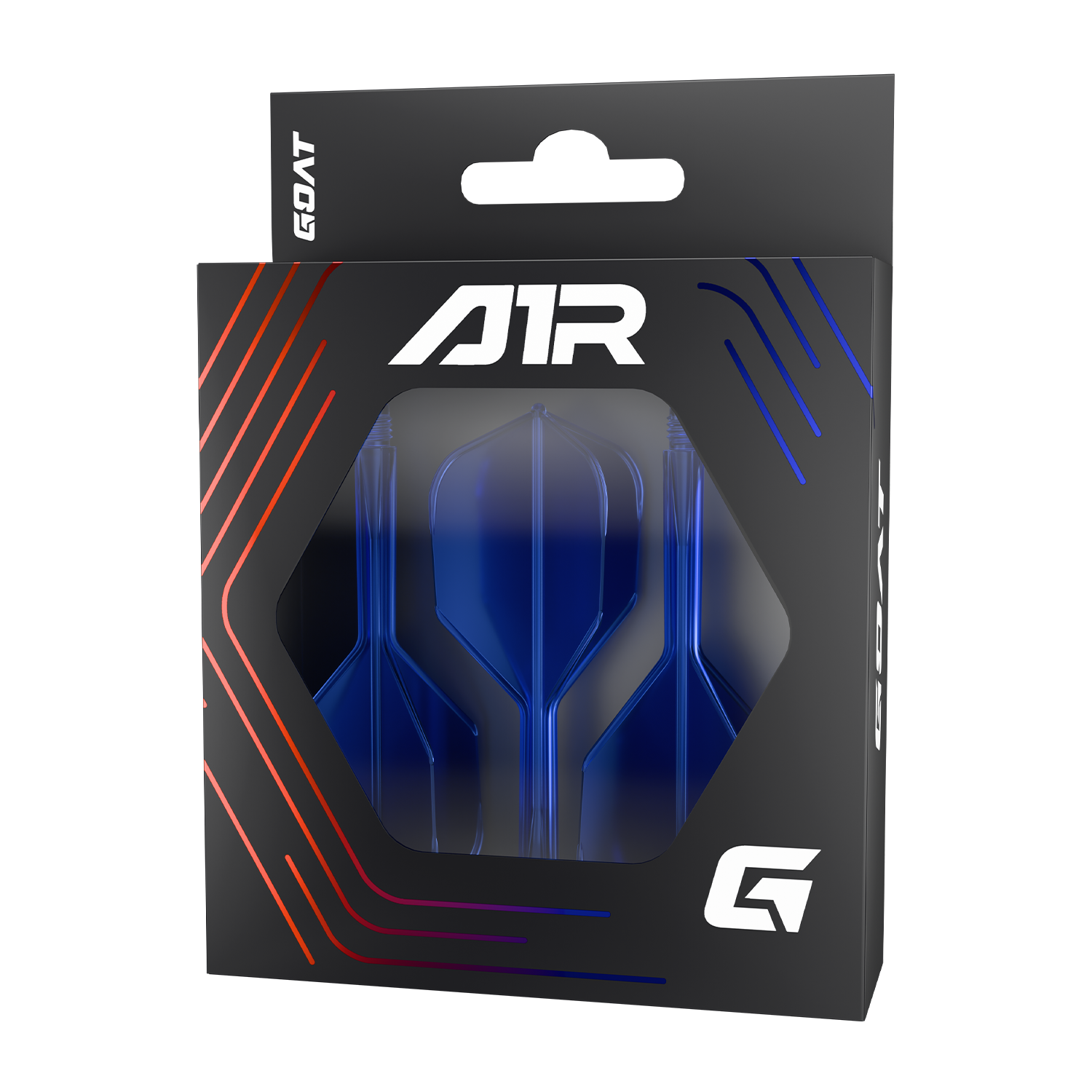 GOAT A1R Molded Flights Blue - Image 1