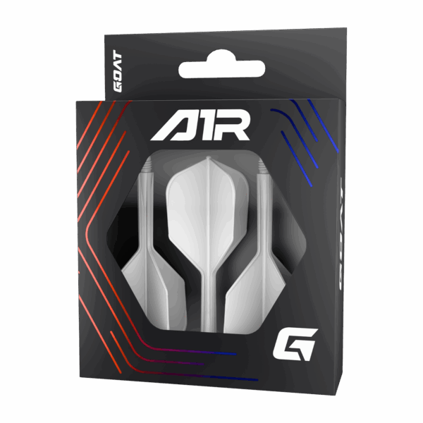 GOAT A1R Molded Flights White