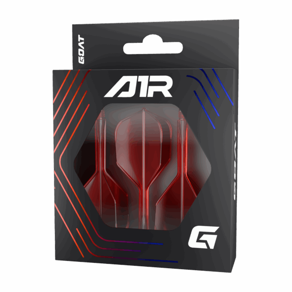 GOAT A1R Molded Flights Red