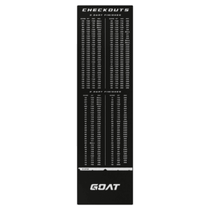 GOAT Checkout Dart Mat 285 x 80 cm